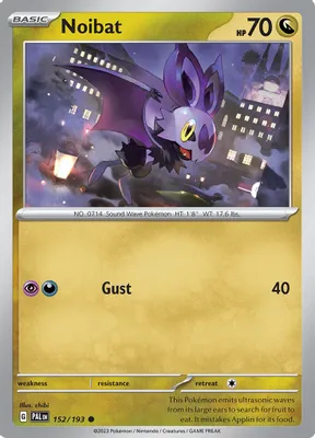 Noibat from SV02: Paldea Evolved