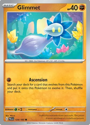 Glimmet - 124/193 from SV02: Paldea Evolved