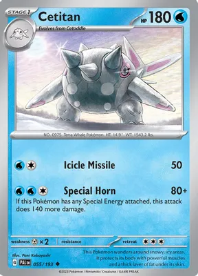 Cetitan - 055/193 from SV02: Paldea Evolved