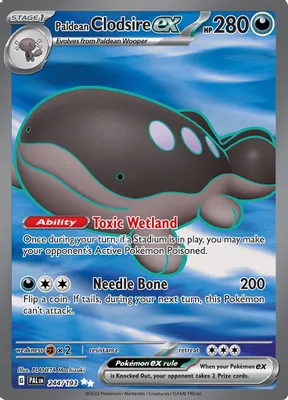 Paldean Clodsire ex - 244/193 from SV02: Paldea Evolved