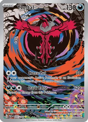 Yveltal - 205/182 from SV04: Paradox Rift