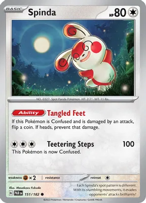 Spinda from SV04: Paradox Rift