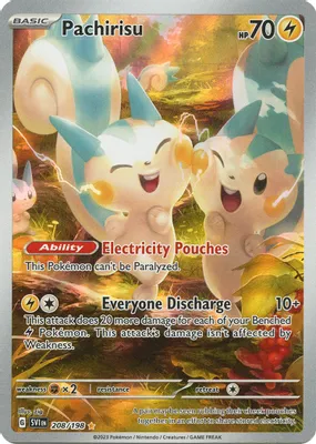 Pachirisu - 208/198 from SV01: Scarlet & Violet Base Set