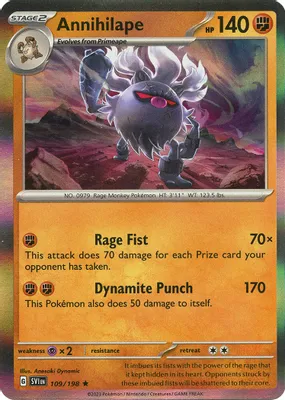 Annihilape from SV01: Scarlet & Violet Base Set