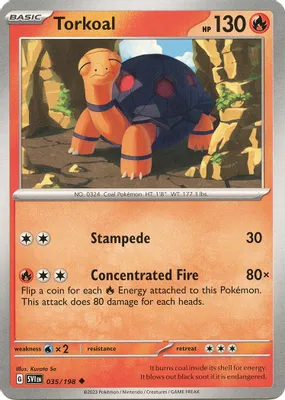 Torkoal from SV01: Scarlet & Violet Base Set