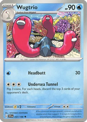Wugtrio from SV01: Scarlet & Violet Base Set