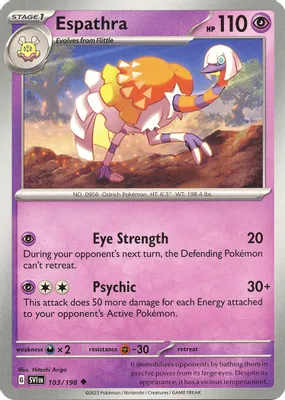 Espathra from SV01: Scarlet & Violet Base Set