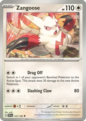 Zangoose - 147/198 from SV01: Scarlet & Violet Base Set
