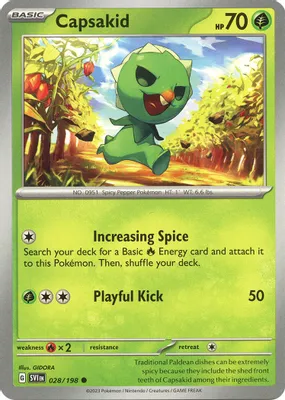 Capsakid - 028/198 from SV01: Scarlet & Violet Base Set