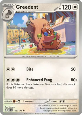 Greedent from SV01: Scarlet & Violet Base Set