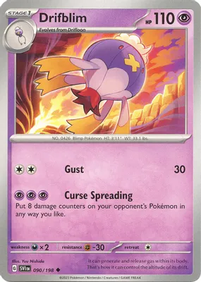 Drifblim from SV01: Scarlet & Violet Base Set