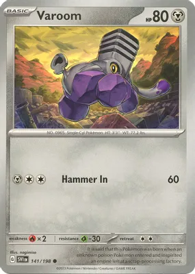 Varoom - 141/198 from SV01: Scarlet & Violet Base Set