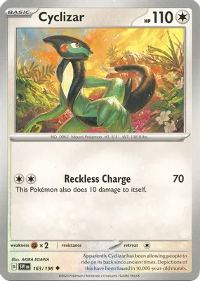 Cyclizar - 163/198 from SV01: Scarlet & Violet Base Set
