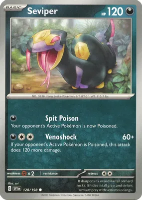 Seviper from SV01: Scarlet & Violet Base Set