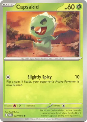 Capsakid - 027/198 from SV01: Scarlet & Violet Base Set