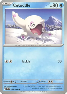 Cetoddle - 058/198 from SV01: Scarlet & Violet Base Set