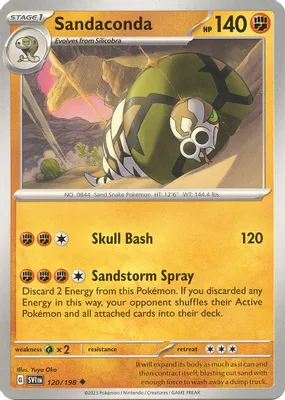 Sandaconda from SV01: Scarlet & Violet Base Set