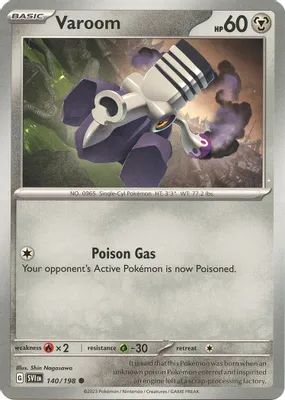 Varoom - 140/198 from SV01: Scarlet & Violet Base Set