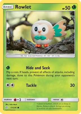 Rowlet - 17/236 from SM - Cosmic Eclipse