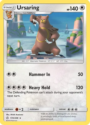 Ursaring from SM - Cosmic Eclipse
