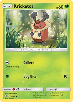 Kricketot from SM - Cosmic Eclipse