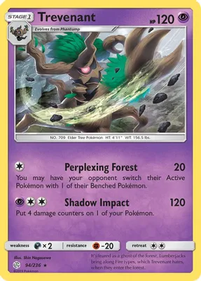Trevenant from SM - Cosmic Eclipse
