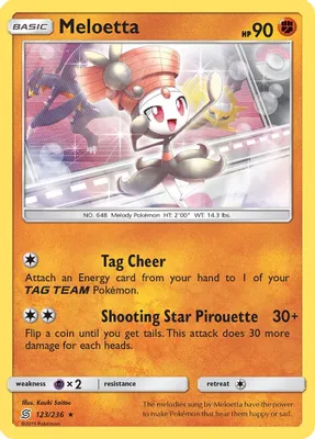 Meloetta from SM - Unified Minds