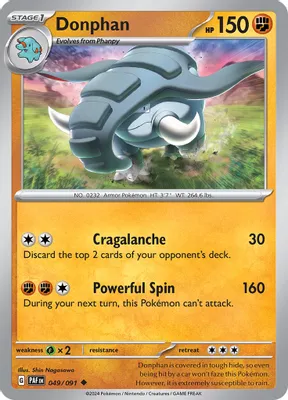 Donphan from SV: Paldean Fates