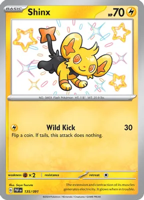 Shinx from SV: Paldean Fates