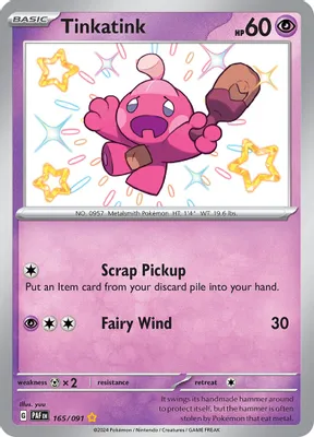 Tinkatink from SV: Paldean Fates