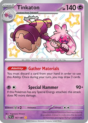 Tinkaton from SV: Paldean Fates