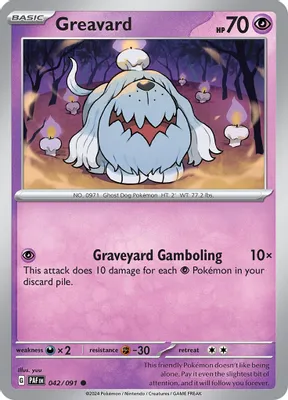 Greavard from SV: Paldean Fates
