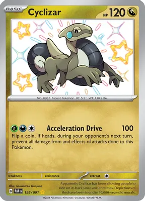 Cyclizar - 195/091 from SV: Paldean Fates