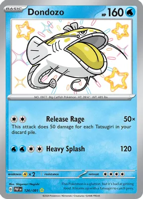 Dondozo from SV: Paldean Fates