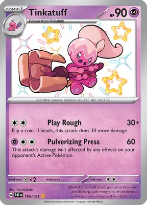 Tinkatuff from SV: Paldean Fates