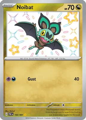Noibat - 194/091 from SV: Paldean Fates