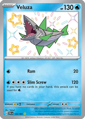 Veluza - 125/091 from SV: Paldean Fates