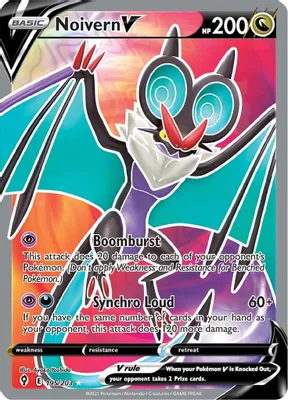 Noivern V (Full Art) from SWSH07: Evolving Skies