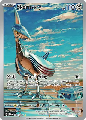 Skarmory - 209/191 from SV08: Surging Sparks