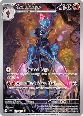 Ceruledge - 197/191 from SV08: Surging Sparks