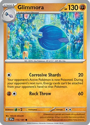 Glimmora from SV08: Surging Sparks