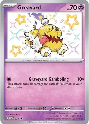 Greavard - 070 from SV: Scarlet & Violet Promo Cards