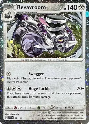 Revavroom - 121 (Cosmos Holo) from SV: Scarlet & Violet Promo Cards