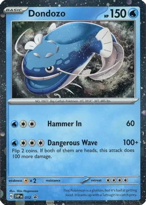 Dondozo - 012 (Cosmos Holofoil) from SV: Scarlet & Violet Promo Cards