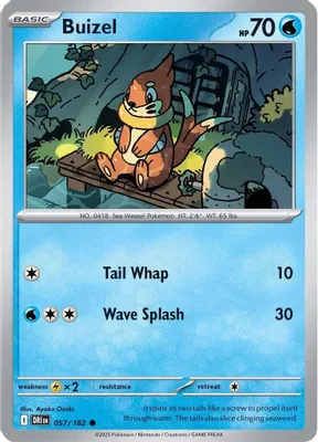 Buizel from SV10: Destined Rivals