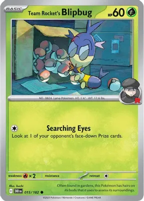 Team Rocket's Blipbug from SV10: Destined Rivals