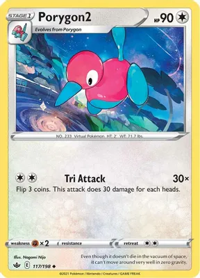 Porygon2 from SWSH06: Chilling Reign