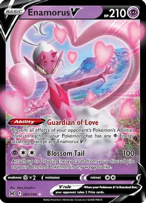Enamorus V from SWSH11: Lost Origin