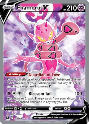 Enamorus V (Full Art) from SWSH11: Lost Origin