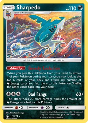 Sharpedo from SM - Unbroken Bonds
